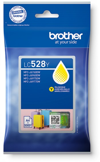LC528Y - Brother Ink cartridge - Yellow