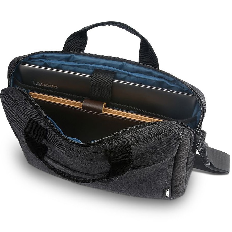 Lenovo - Casual Toploader T210 - Fits up to size 15.6 " - Messenger - Briefcase - Black