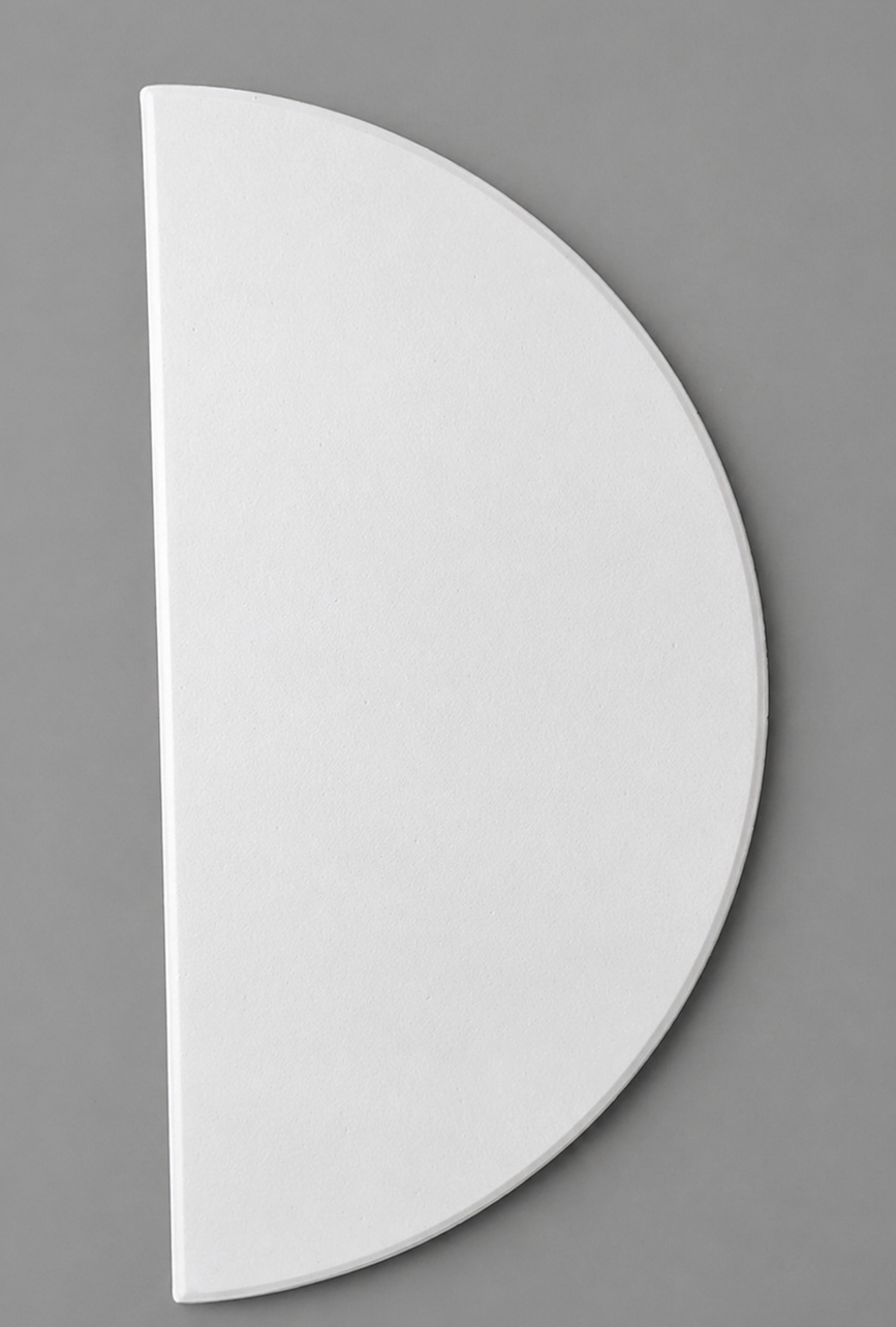 TunaBone Half moon pizza stone 180mm for Kamado 22inch