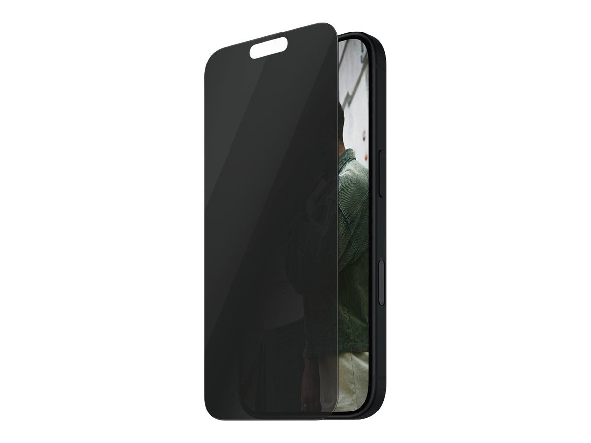PanzerGlass Screen protector - Apple - iPhone 16 - Glass - Black - Ultra-Wide Fit