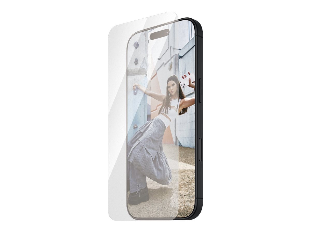 PanzerGlass Screen protector - Apple - iPhone 16 Plus - Glass - Transparent - Ultra-Wide Fit