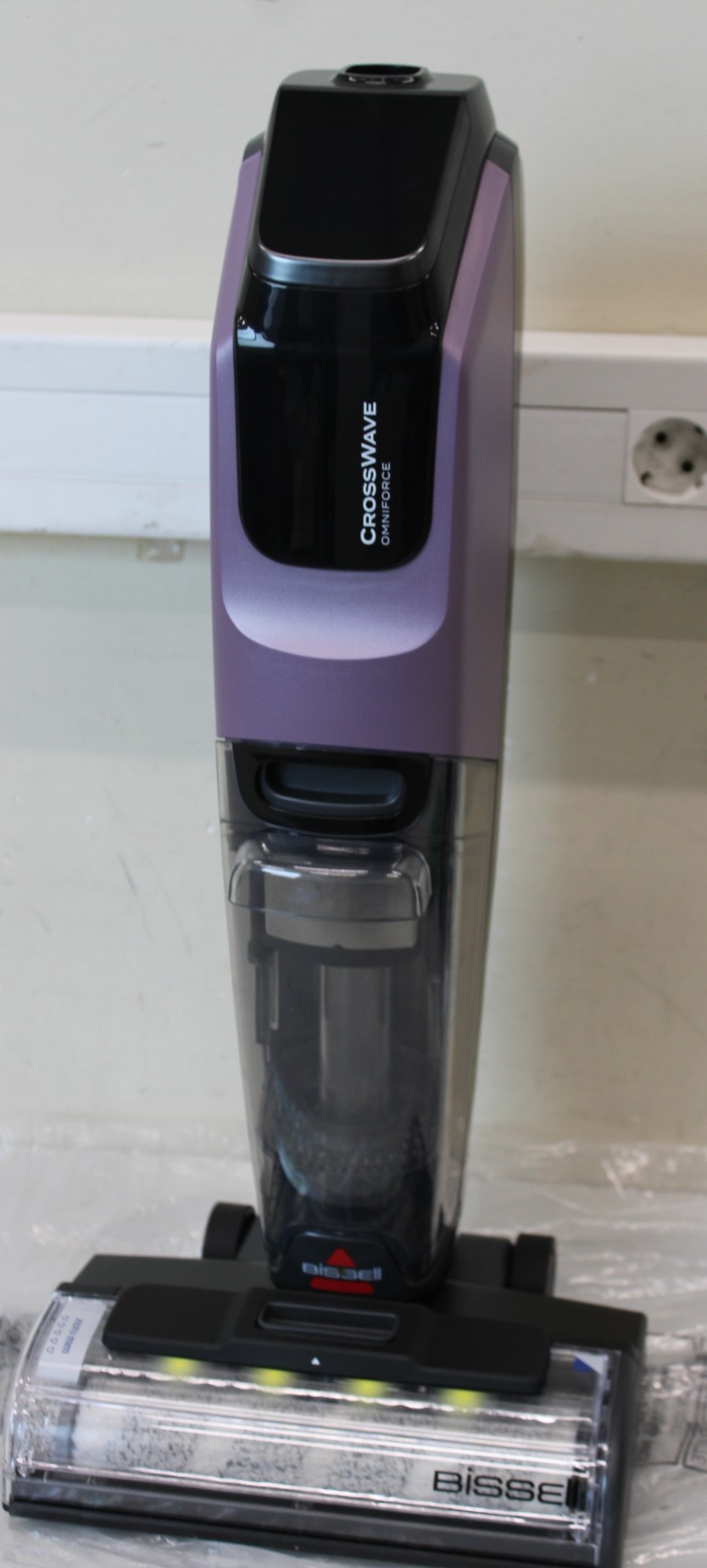SALE OUT. Bissell All-in One Multi-Surface Cleaner - CrossWave OmniForce EdgeFind Select - Cordless operating - Washing function - 25.9 V - Operating time (max) 45 min - Black/Silver - Warranty 24 month(s) - NO ORIGINAL PACKAGING, USED, DIRTY, SCRATCHED