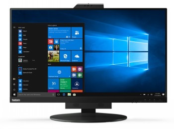 Lenovo - Monitor - ThinkCentre Tiny In One - 27 " - IPS - QHD - 16:9 - 60 Hz - 14 ms - 2560 x 1440 - 350 cd/m² - HDMI ports quantity 1 - Black - Warranty 36 month(s)