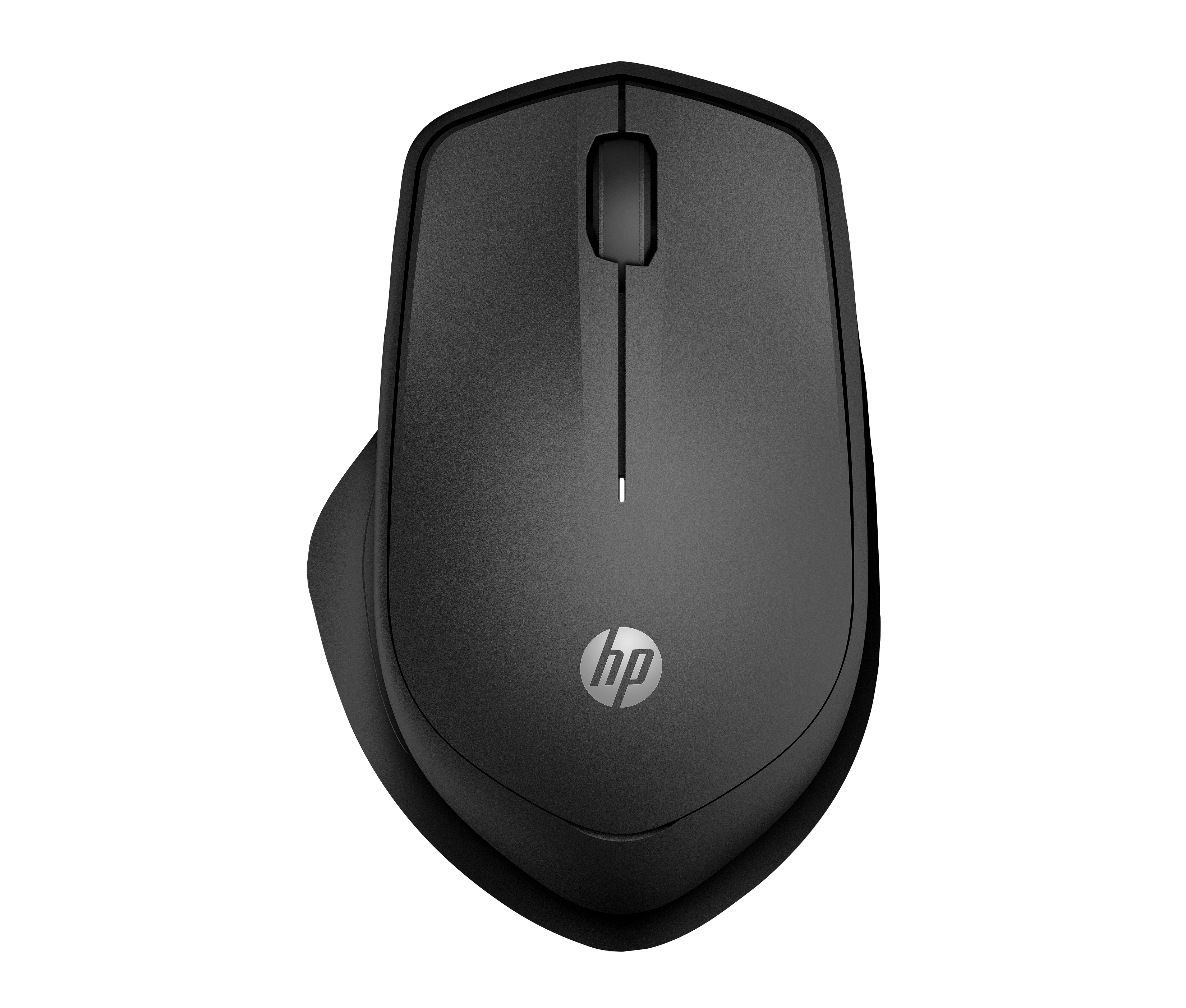 HP 285 Ergonomic Silent Wireless Mouse, Multi-Surface - Black