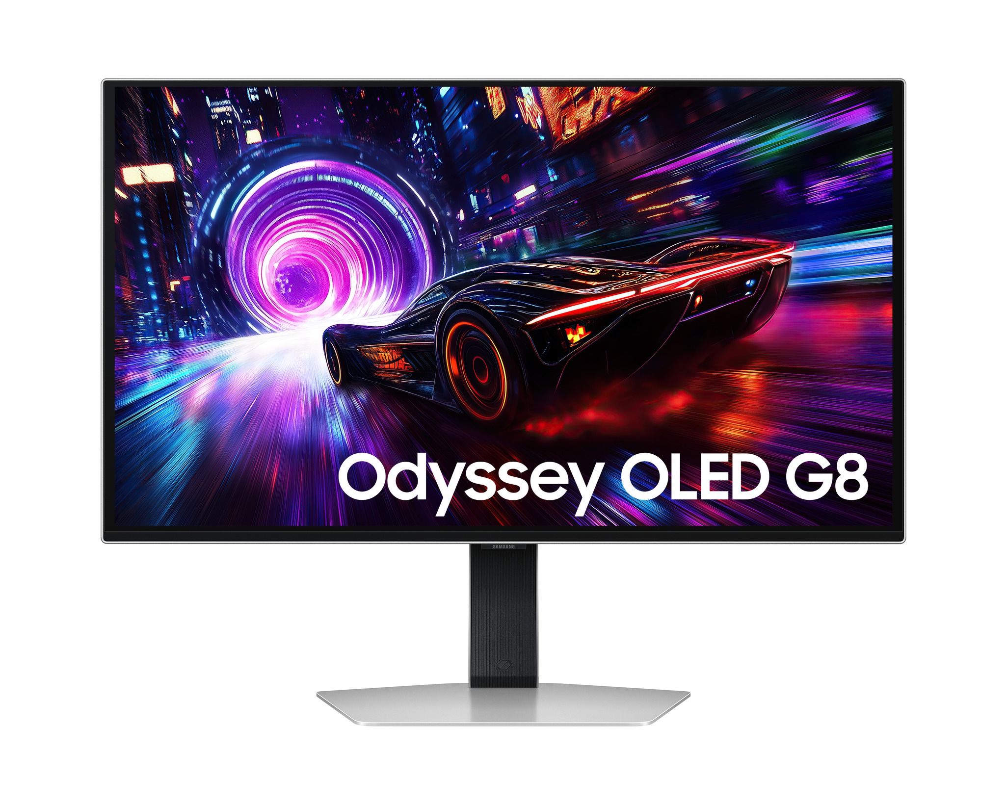 Samsung - LS27FG810SUXEN - 27 " - OLED - 16:9 - 240 Hz - 0.03 ms - 3840 x 2160 pixels - 250 cd/m² - HDMI ports quantity 2 - Silver