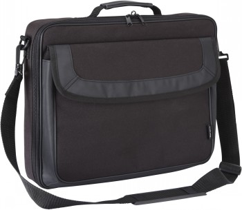 Targus - Classic Clamshell Case - Fits up to size 15.6 " - Messenger - Briefcase - Shoulder strap - Black