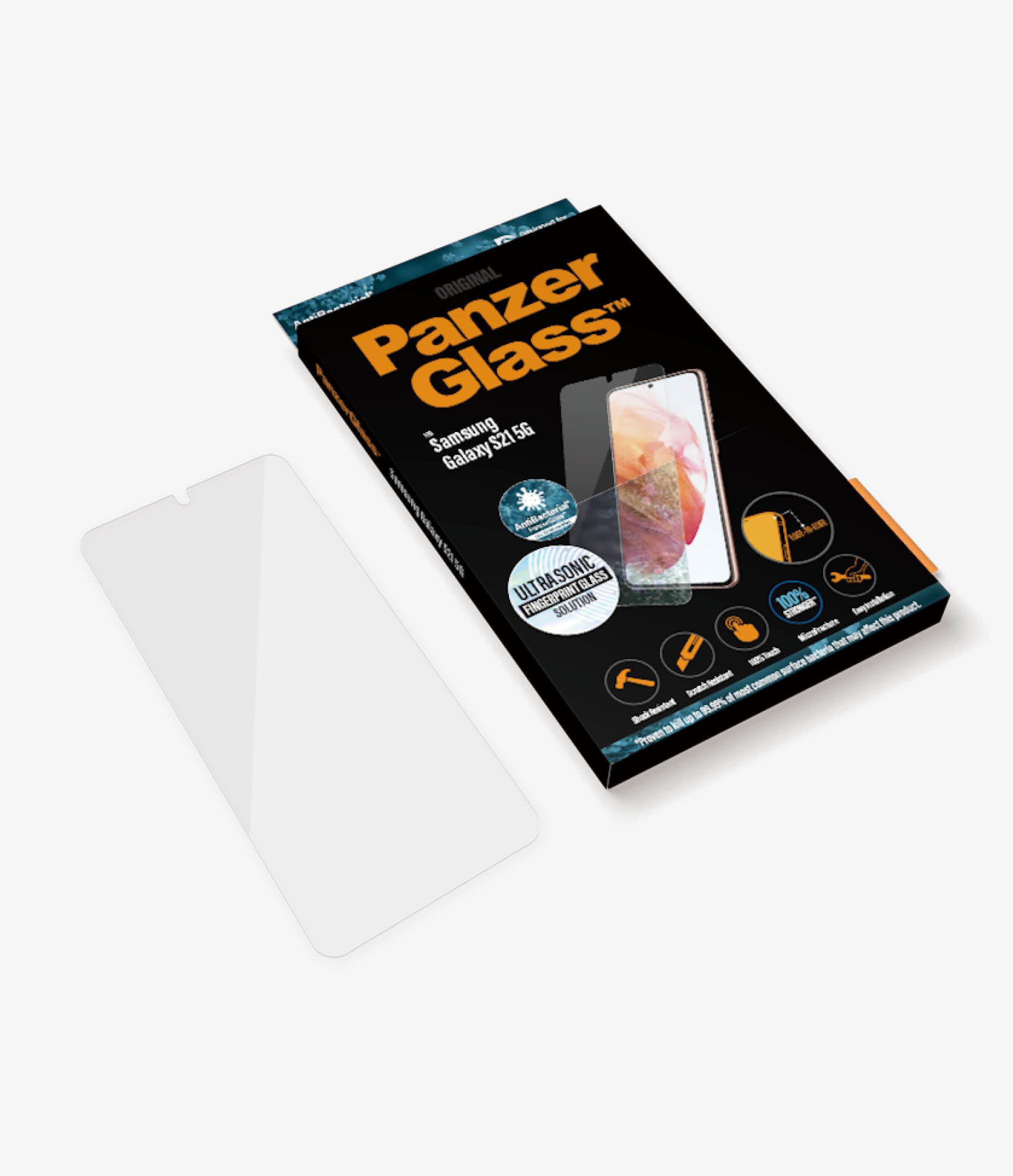 PanzerGlass - Samsung - Galaxy S21 5G - Glass - Clear - Case Friendly