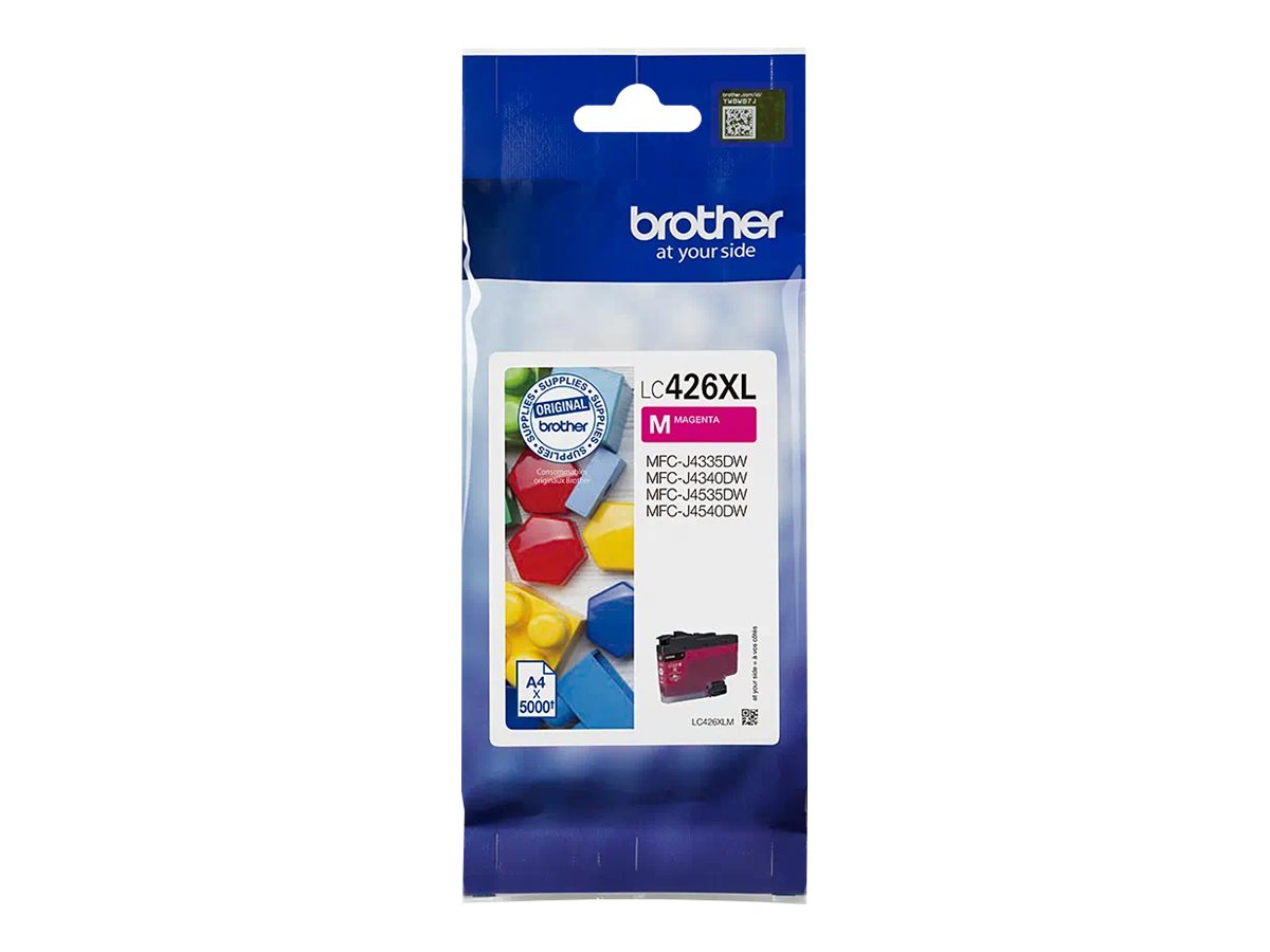Brother LC426XLM Original Ink Cartridge Magenta - Brother Brother LC - LC426XLM - Brother LC426XLM - High Yield - magenta - original - ink cartridge - Ink cartridge - Magenta