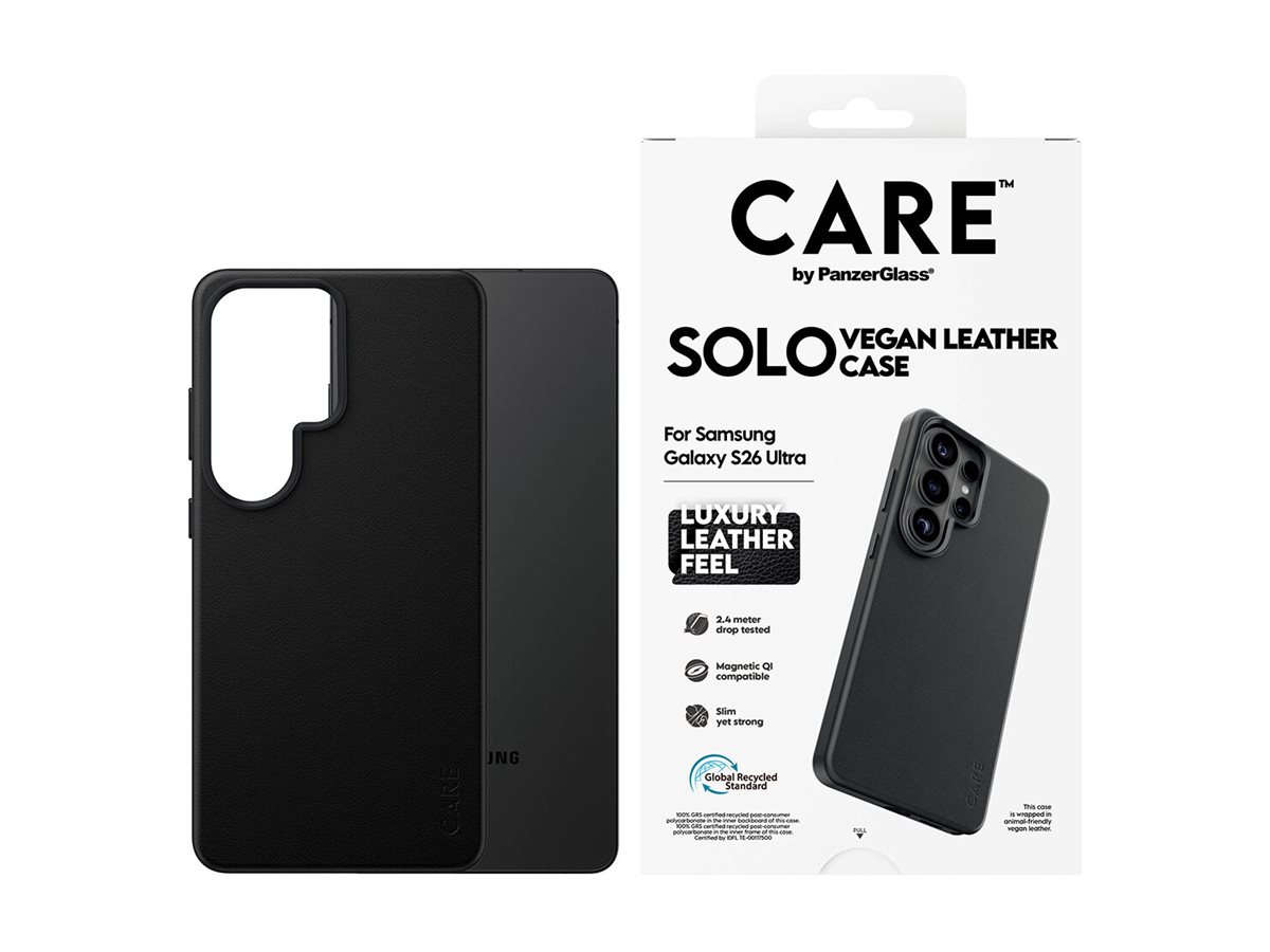 CARE by PanzerGlass Solo Case Black Samsung New Galaxy S26 Ultra - PanzerGlass