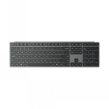 Lenovo 700 Modern Multi-Device Wireless Keyboard-US English - Keyboard - Wireless - Bluetooth - US English - Luna Grey