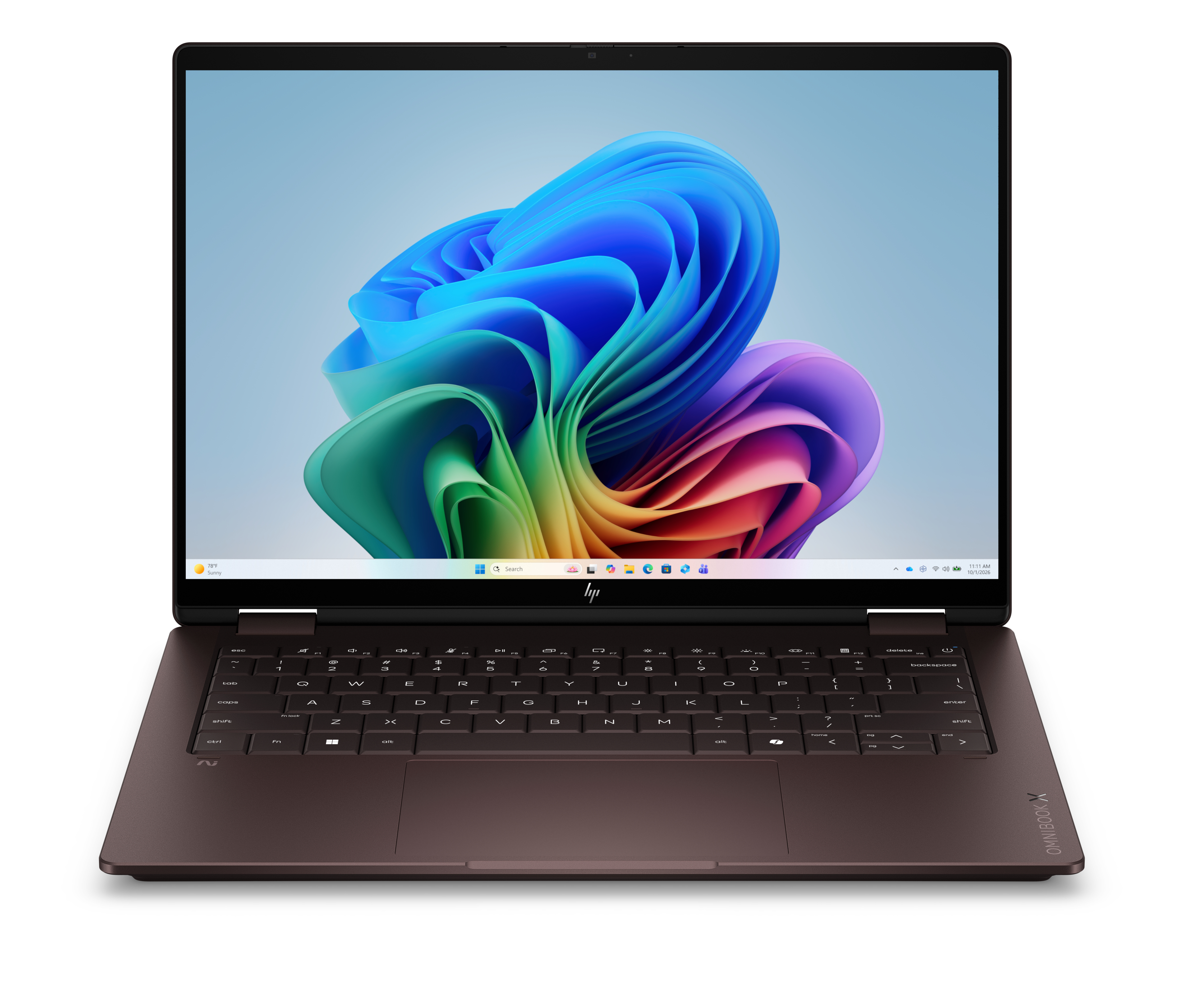 HP OmniBook X Flip x360 14-kc0011nnx - Ryzen AI 5 430, 16GB LPDDR5X 8000 on-board, 512GB, AMD Radeon 840M Graphics, Touch/14.0 2K (1920x1200), 5MP IR TNR, Not Included 65W AC Adapter, Deep Espresso, Win 11 Home, 1 years