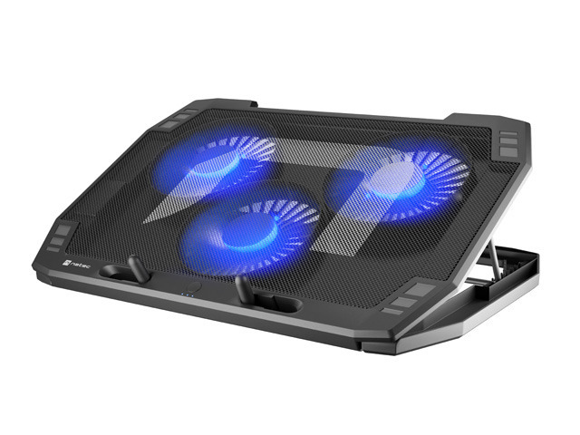Natec - Laptop Cooling Pad - ORIOLE - 270 x 400 x 25 mm - 740 g - Black