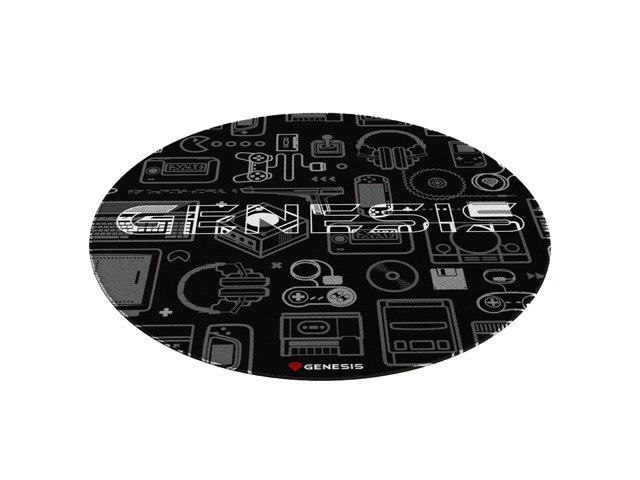 Genesis Protective Floor Mat Tellur 300 Round Gear Floor Mat - Polyester - Multicolor