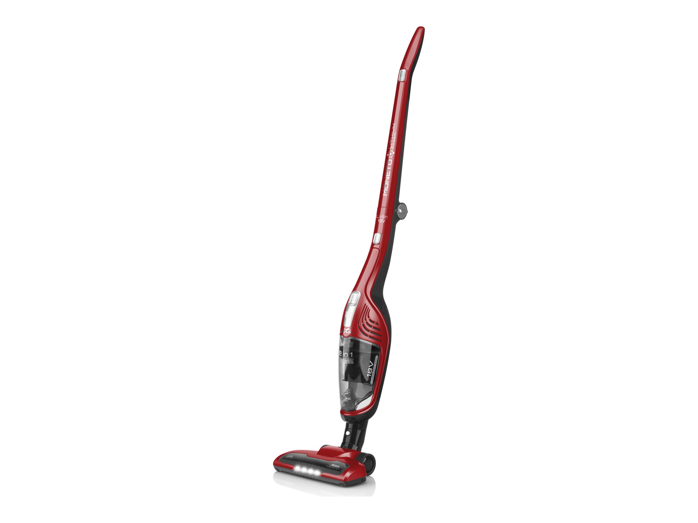 ETA - Vacuum Cleaner - ETA445390000 Moneto II - Cordless operating - Handstick 2in1 - N/A W - 18 V - Operating time (max) 45 min - Red/Black