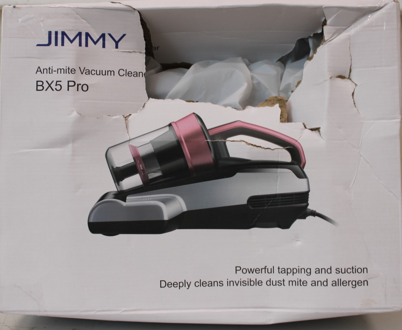 SALE OUT. - Jimmy Vacuum Cleaner - BX5 Pro Anti-mite - Corded operating - Handheld - 500 W - 220-240 V - Warranty 24 month(s) - DAMAGED PACKAGING