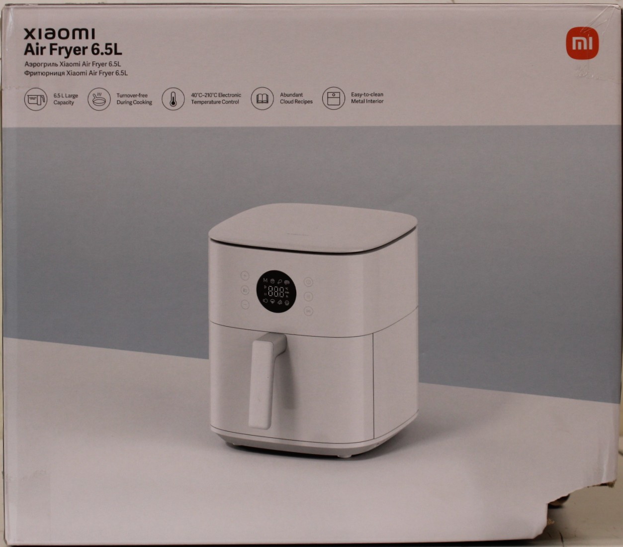 SALE OUT. Xiaomi Air Fryer 6.5L, White EU - Xiaomi Air Fryer, EU - Power 1700 W - Capacity 6.5 L - White - DAMAGED PACKAGING - 24 month(s)