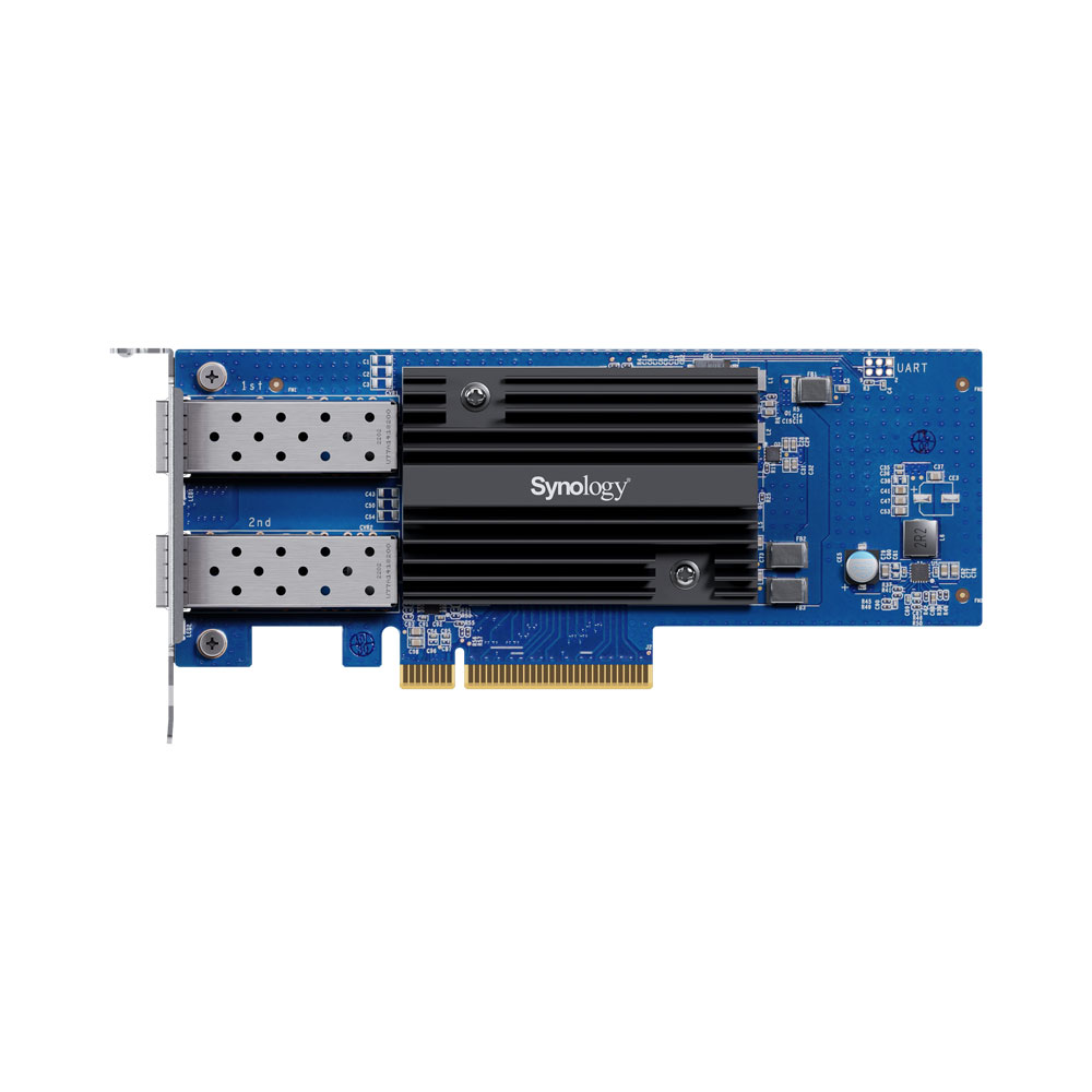 Synology Dual-port 10GbE SFP+ add-in card for Synology systems - E10G30-F2 - 10 GT/s - PCIe 3.0 x8