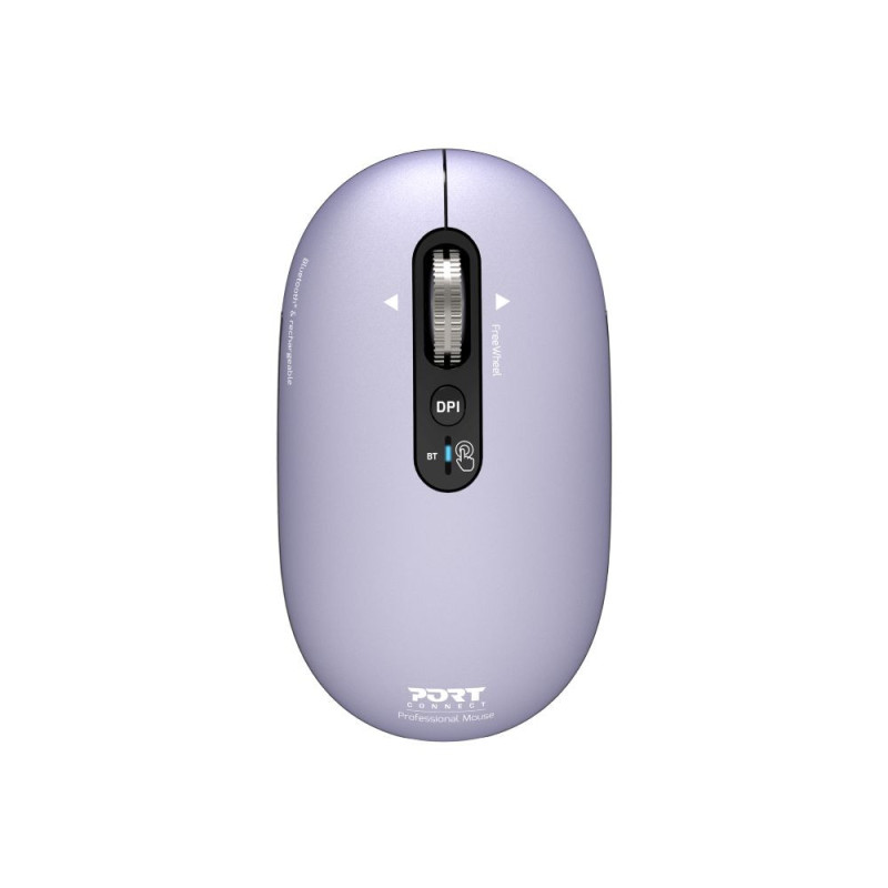 PORT CONNECT Mouse - PURE MAC - Wireless - Bluetooth - Lavender