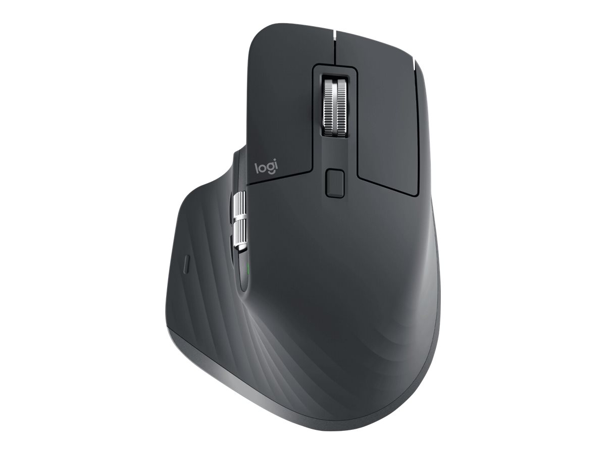Logitech Mouse - MX MASTER 3S - Wireless - Bluetooth - Graphite