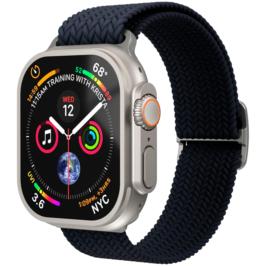Woven Loop 40, 41, 42mm One Size, Navy