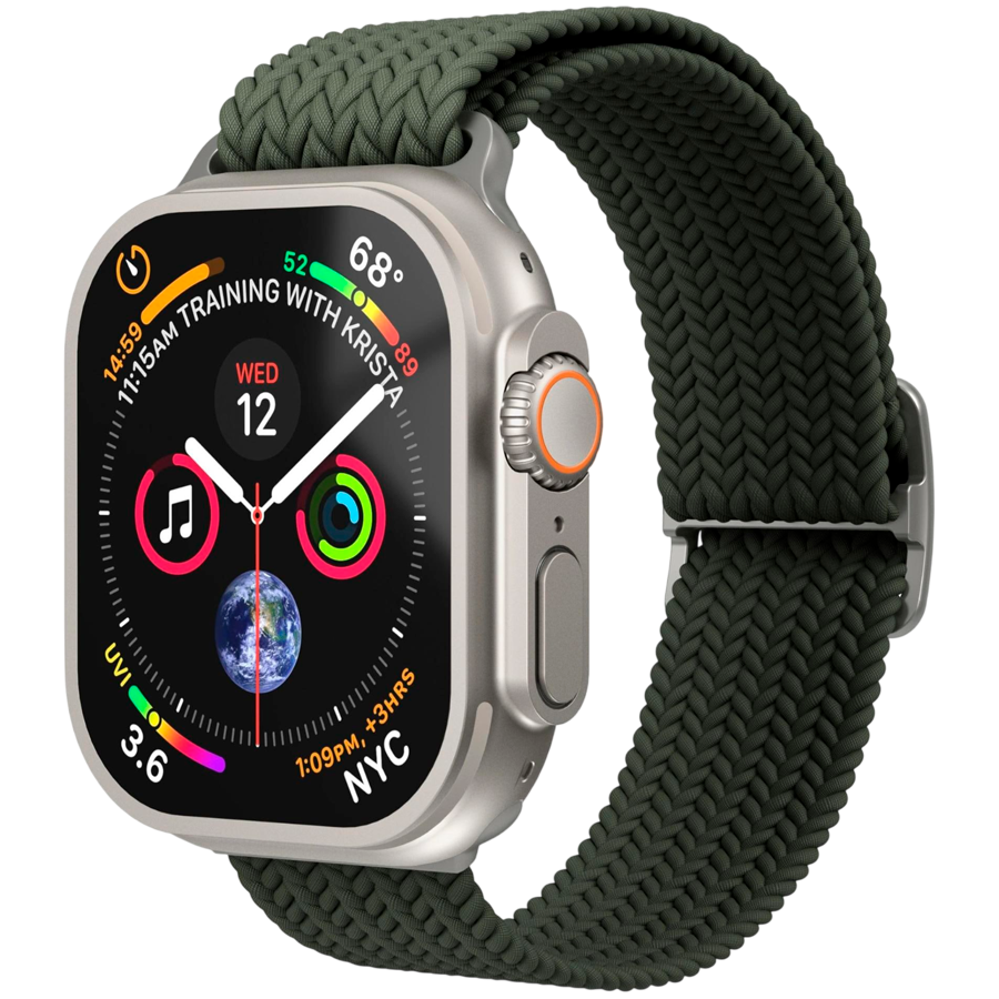 Woven Loop 44, 45, 46, 49mm One Size, Olive