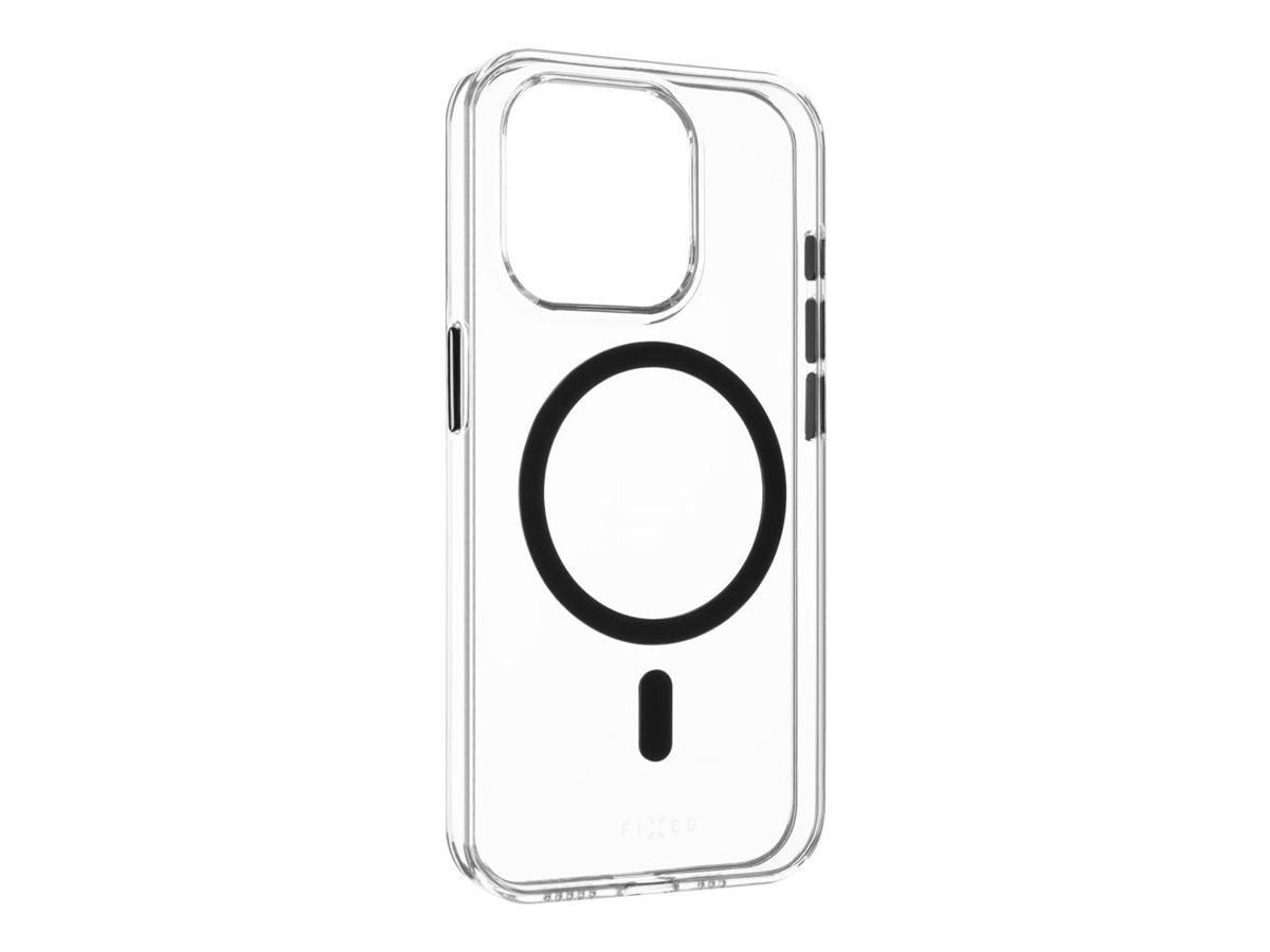 Fixed - MagPurity - Back cover - Apple - iPhone 15 Pro Max - Polycarbonate + TPU - Transparent