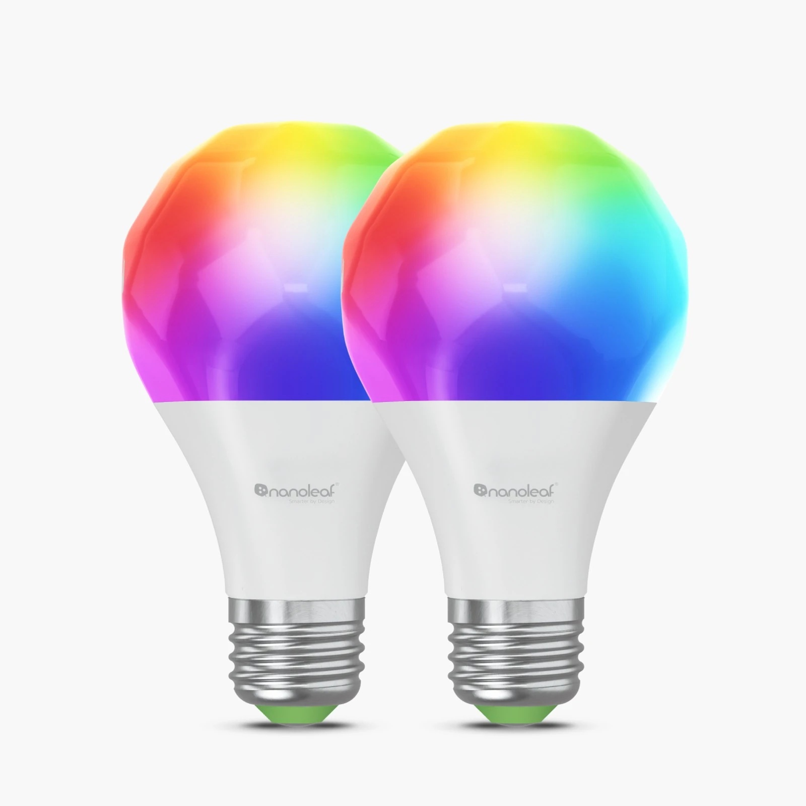 Nanoleaf Essentials Smart A60 Bulb Matter WiFi 900Lm 2700-6500K, 2pcs pack - E27 - 9 W - RGBCW