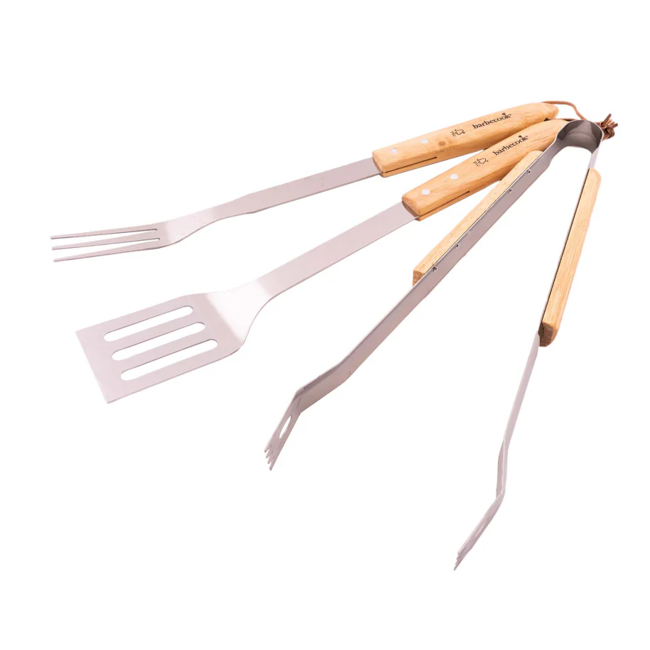 Barbecook - 3-Piece standard set FSC, 47 cm (per 6 pcs) - BC-ACC-7094