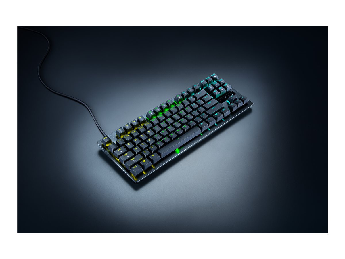 Razer Huntsman V3 Tenkeyless 8KHz - Gaming keyboard - Wired - US - Razer Analog Optical Switch Gen-2 - Black