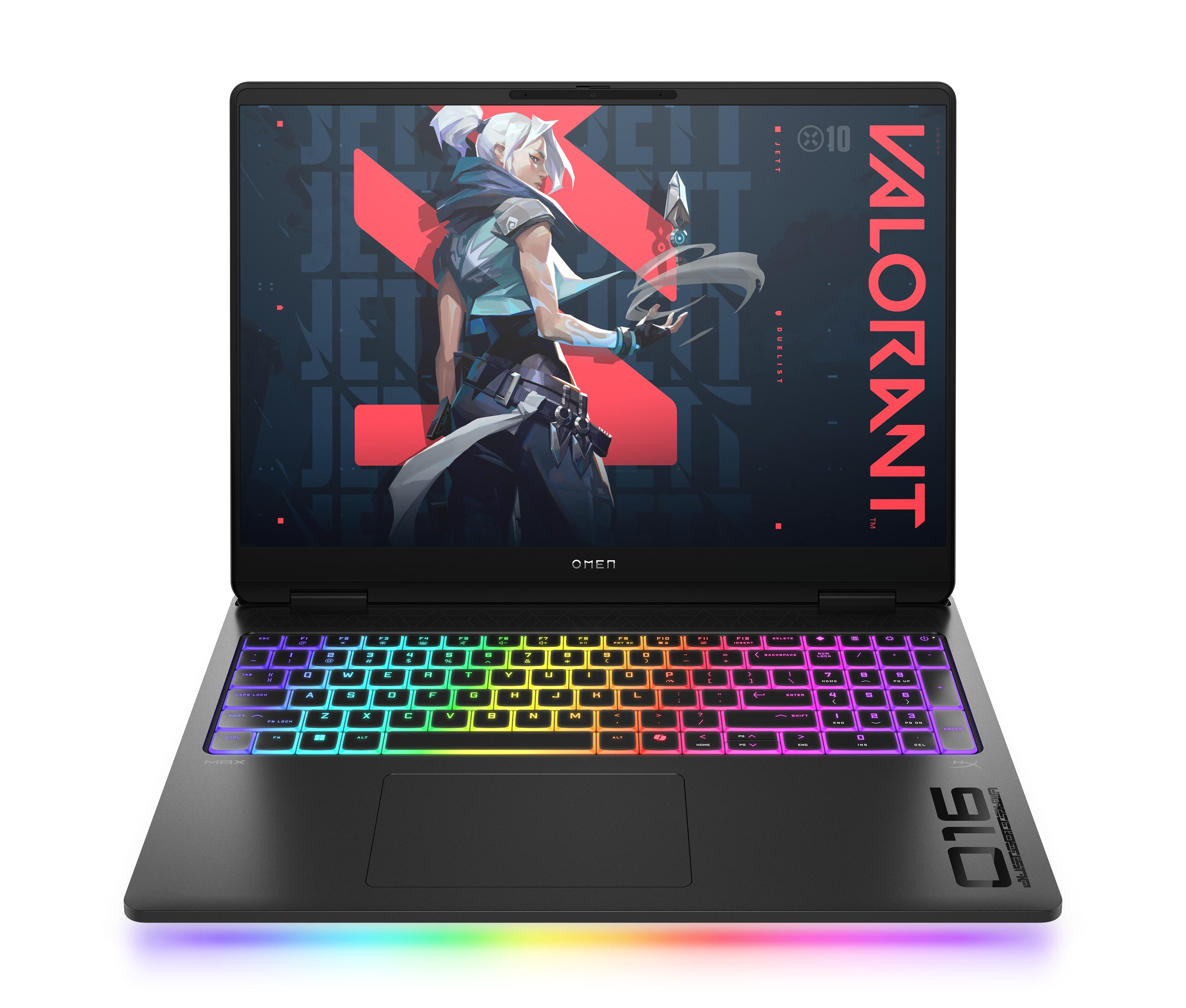 OMEN by HP MAX Gaming Laptop 16-ak0061nn - Ryzen AI 9 HX 375, 32GB, 1TB SSD, 16 WQXGA 500-nit 240Hz AG, GeForce RTX 5080 16GB, 1080p IR cam, US RGB backlit keyboard, 83Wh, Shadow black, Win 11 Home, 1 years