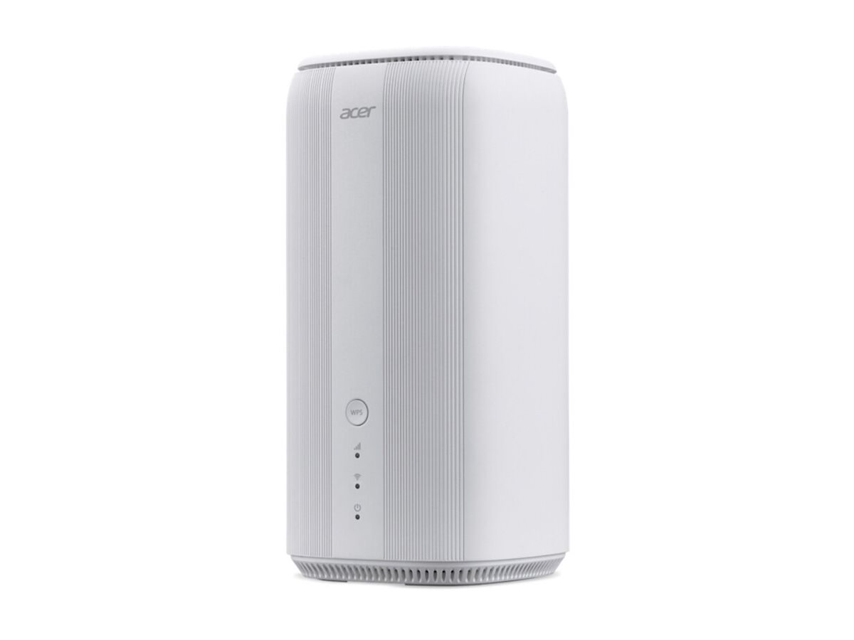 Acer - Connect X6E 5G Router - FF.G2KTA.001 - 802.11ax - Ethernet LAN (RJ-45) ports 1 - Mesh Support No - MU-MiMO Yes - 5G