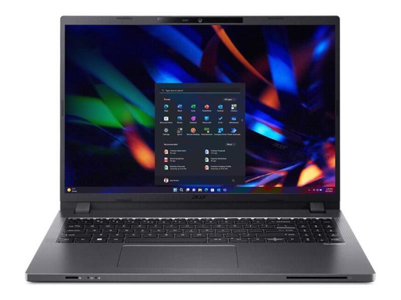 Acer TravelMate TMP216-51-G2-TCO 16“ WUXGA Intel Core 5 120U/1x16GB/256GB SSD/Intel Iris Xe/Win11ProEDU/SWE backlit kbd/FP/SCreader/Grey/3Y - Acer