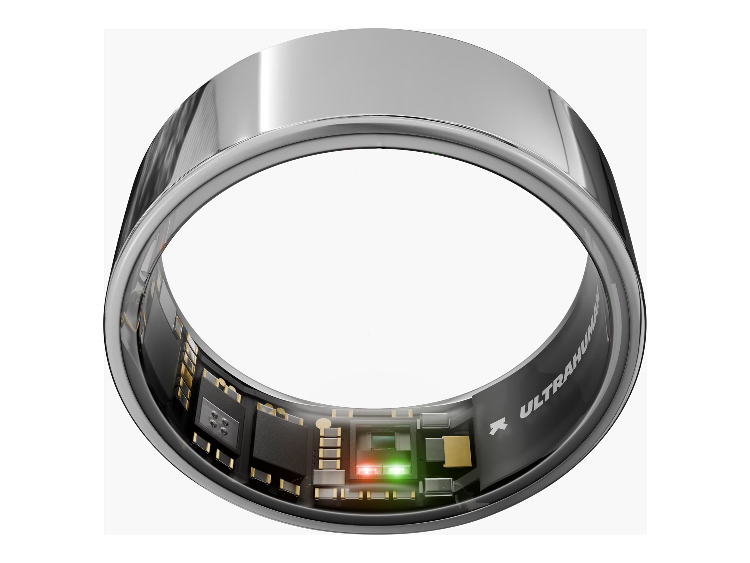 Ultrahuman - Ring Air - Space Silver - Size 12 - Smart Ring
