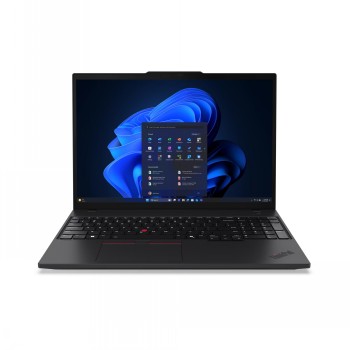 Lenovo ThinkPad T16 G4 Intel - Black - 16 " - IPS - WUXGA - 1920 x 1200 pixels - Anti-glare - Intel Core Ultra 7 - 258V - 32 GB - Soldered LPDDR5X - Solid-state drive capacity 512 GB - Intel Arc Graphics 140V - Windows 11 Pro - 802.11be - Bluetooth versio