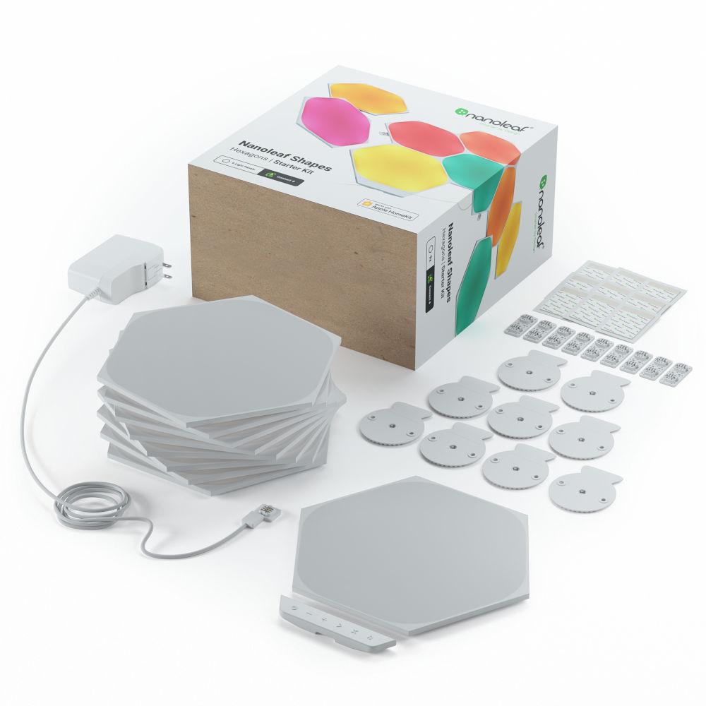 Nanoleaf - Shapes Hexagons Starter Kit (9 panels) - 16M+