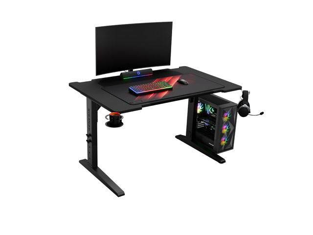 Genesis Gaming Desk - Holm 120 Modular - Black