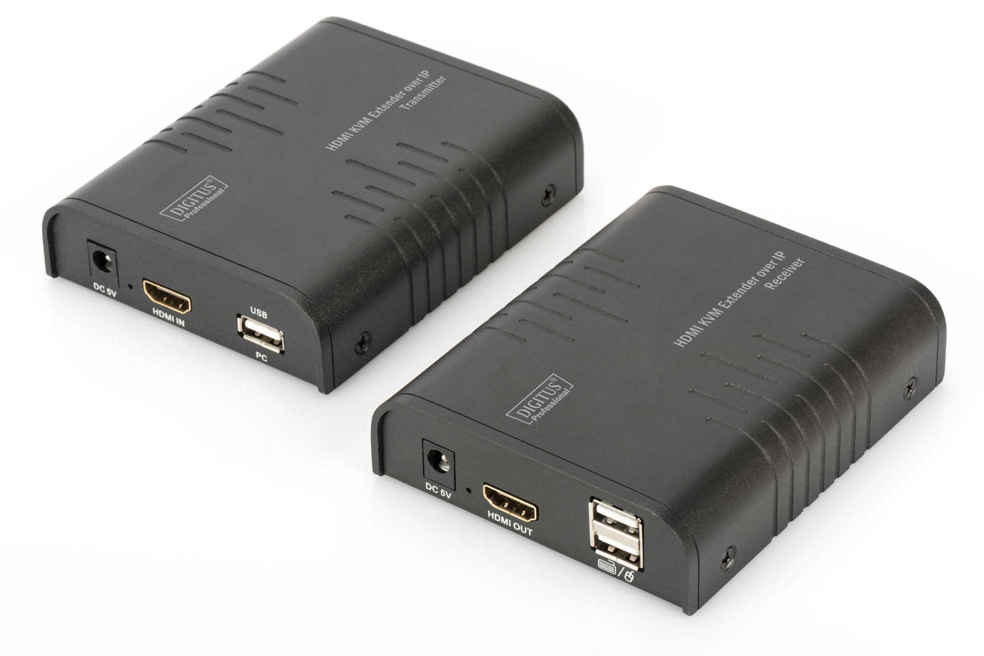 Digitus - HDMI KVM Extender over IP, Set - DS-55202