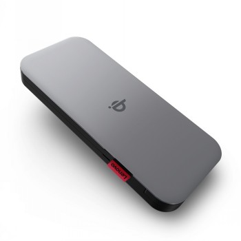 Lenovo - Wireless Mobile Power Bank - 40ALLG1WWW - 10000 mAh - 258 g - Thunder Black
