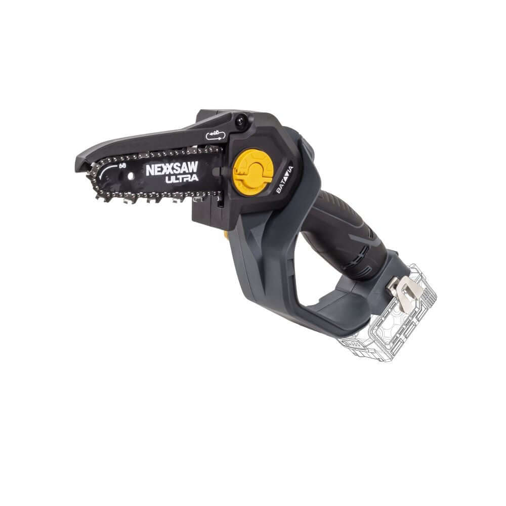 Batavia B.V. - Chainsaw - 18V Nexxsaw Cordless Brushless One-Hand V3 Ultra, Without Battery and Charger - 17.78 cm