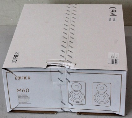 SALE OUT. Edifier M60 Compact Desktop 2.0 Speakers, White - Edifier Compact Desktop 2.0 Speakers - M60 - Warranty 24 month(s) - 66 W - Bluetooth - Wireless connection - White - DAMAGED PACKAGING