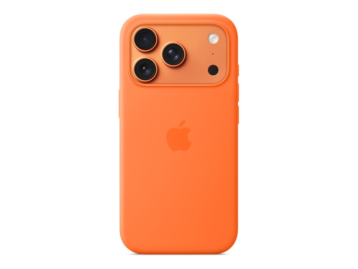 Apple Case with MagSafe - Apple - iPhone 17 Pro - Silicone - Orange