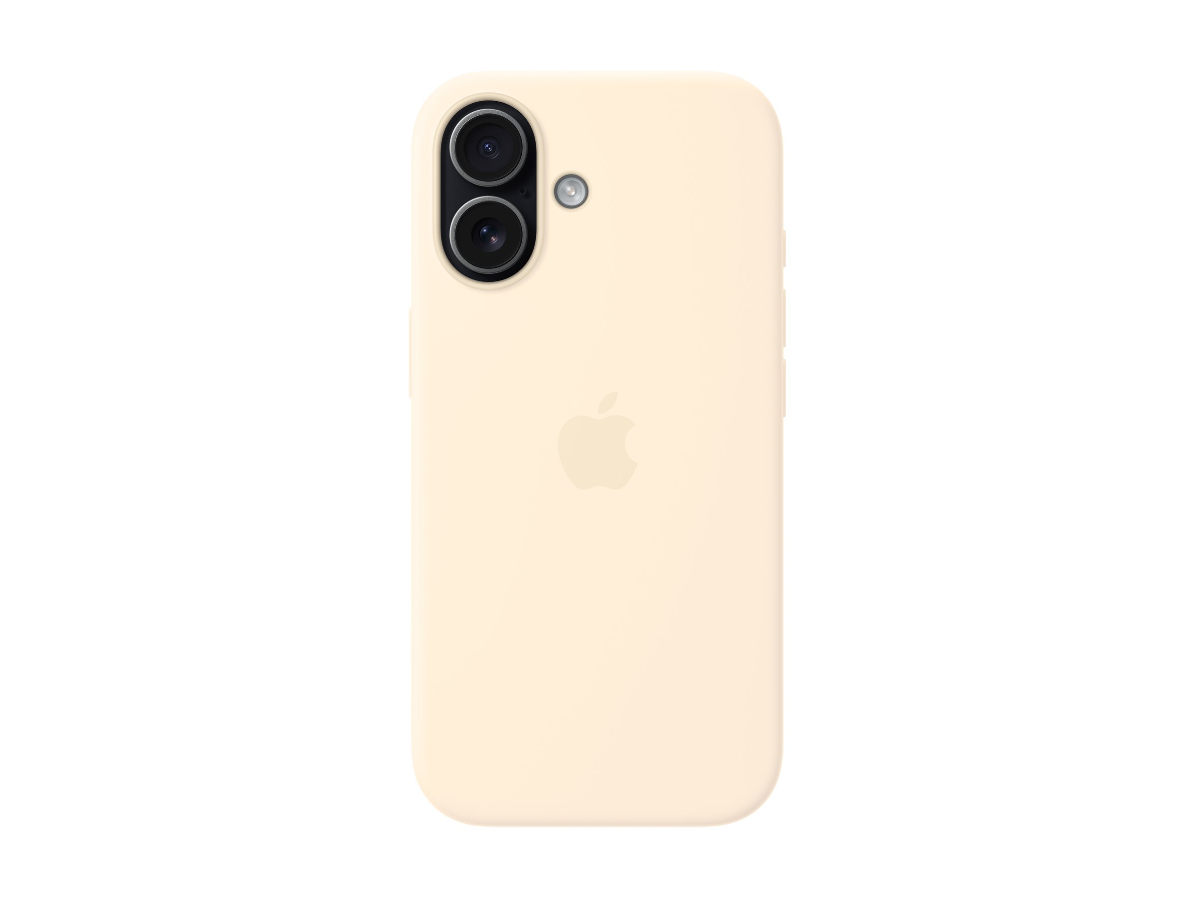 Apple iPhone 17 Silicone Case with MagSafe – Vanilla - Apple