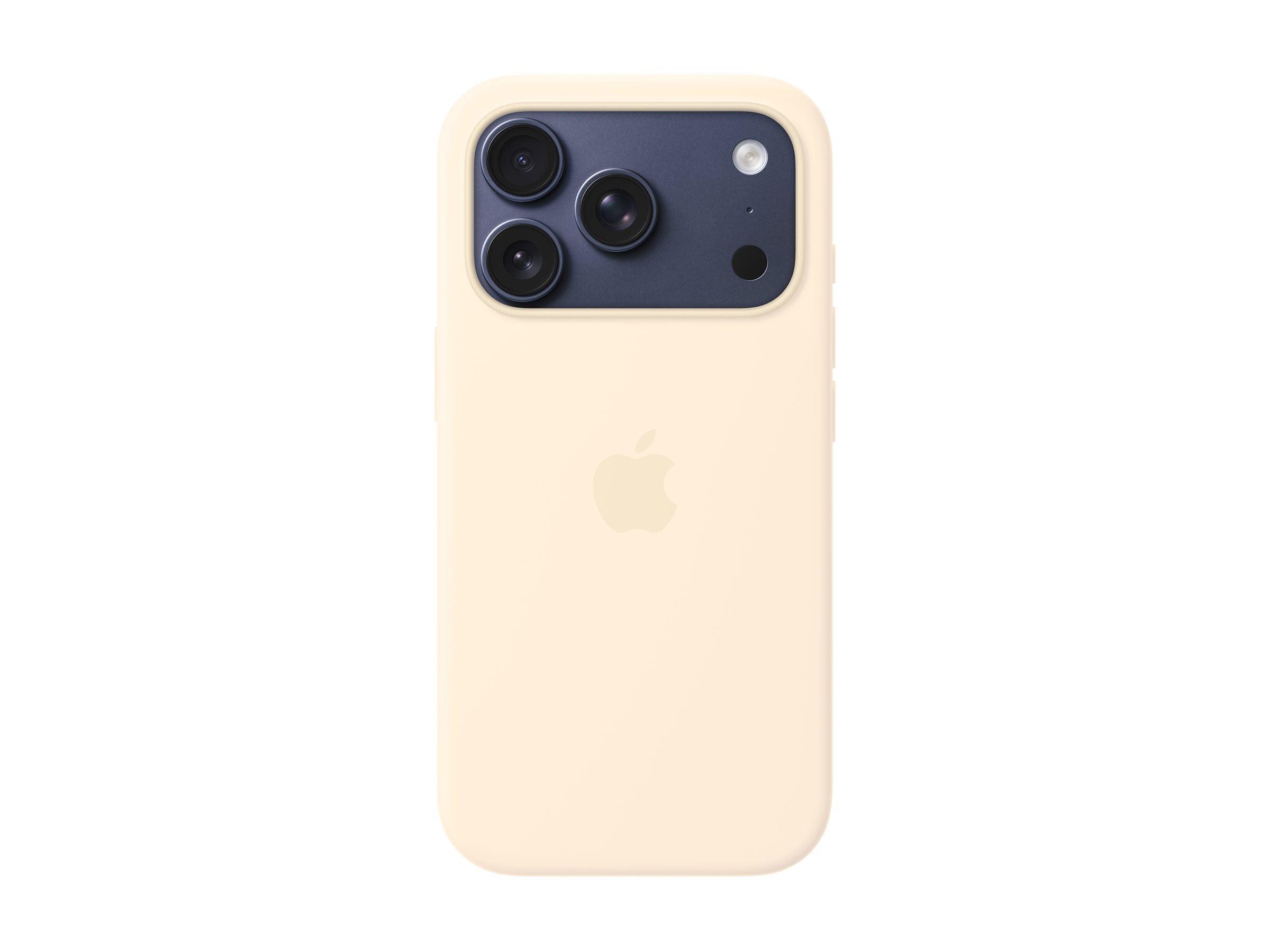 Apple iPhone 17 Pro Silicone Case with MagSafe – Vanilla - Apple