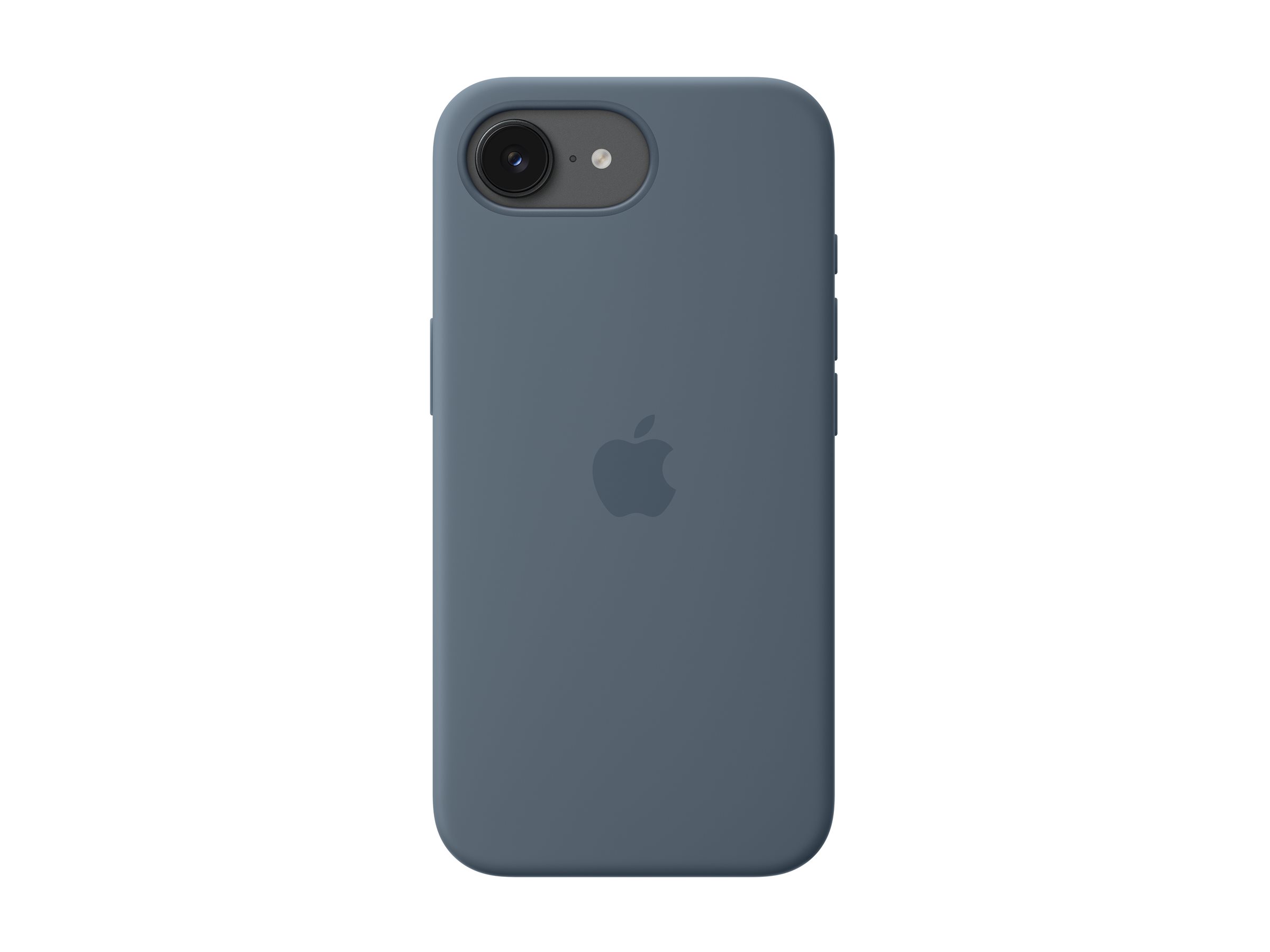 Apple iPhone 17e Silicone Case with MagSafe – Anchor Blue - Apple