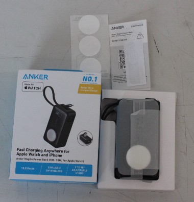 SALE OUT. Anker MagGo Power Bank - 10000 mAh - Black Stone - DEMO