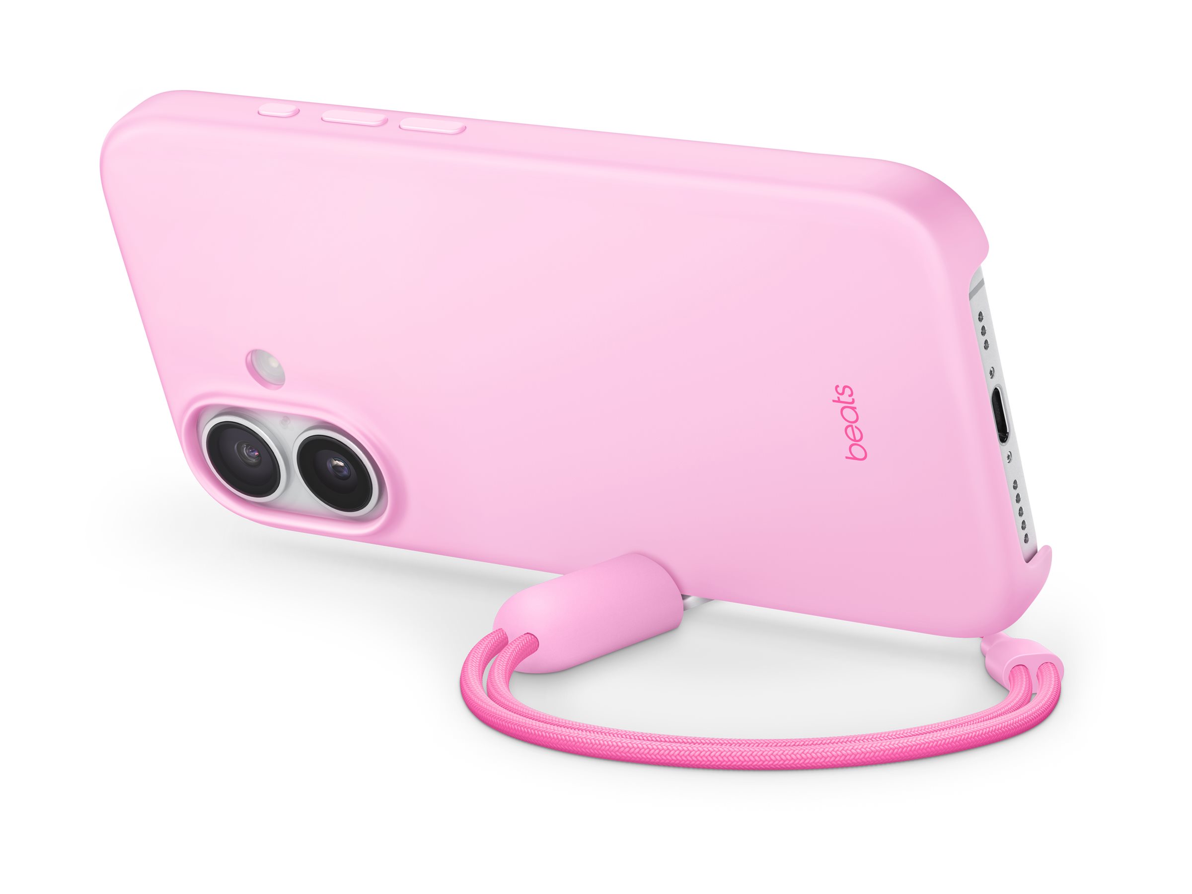 Apple iPhone 17 Kickstand Case with MagSafe and Camera Control - Pebble Pink - Apple