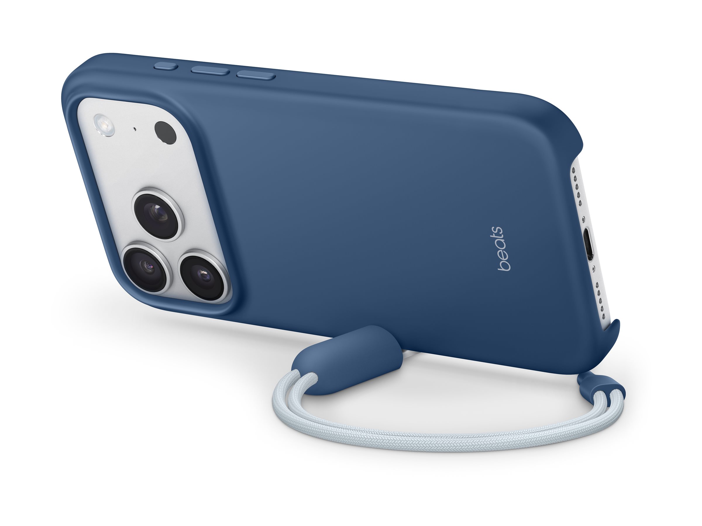 Apple iPhone 17 Pro Kickstand Case with MagSafe and Camera Control - Bedrock Blue - Apple