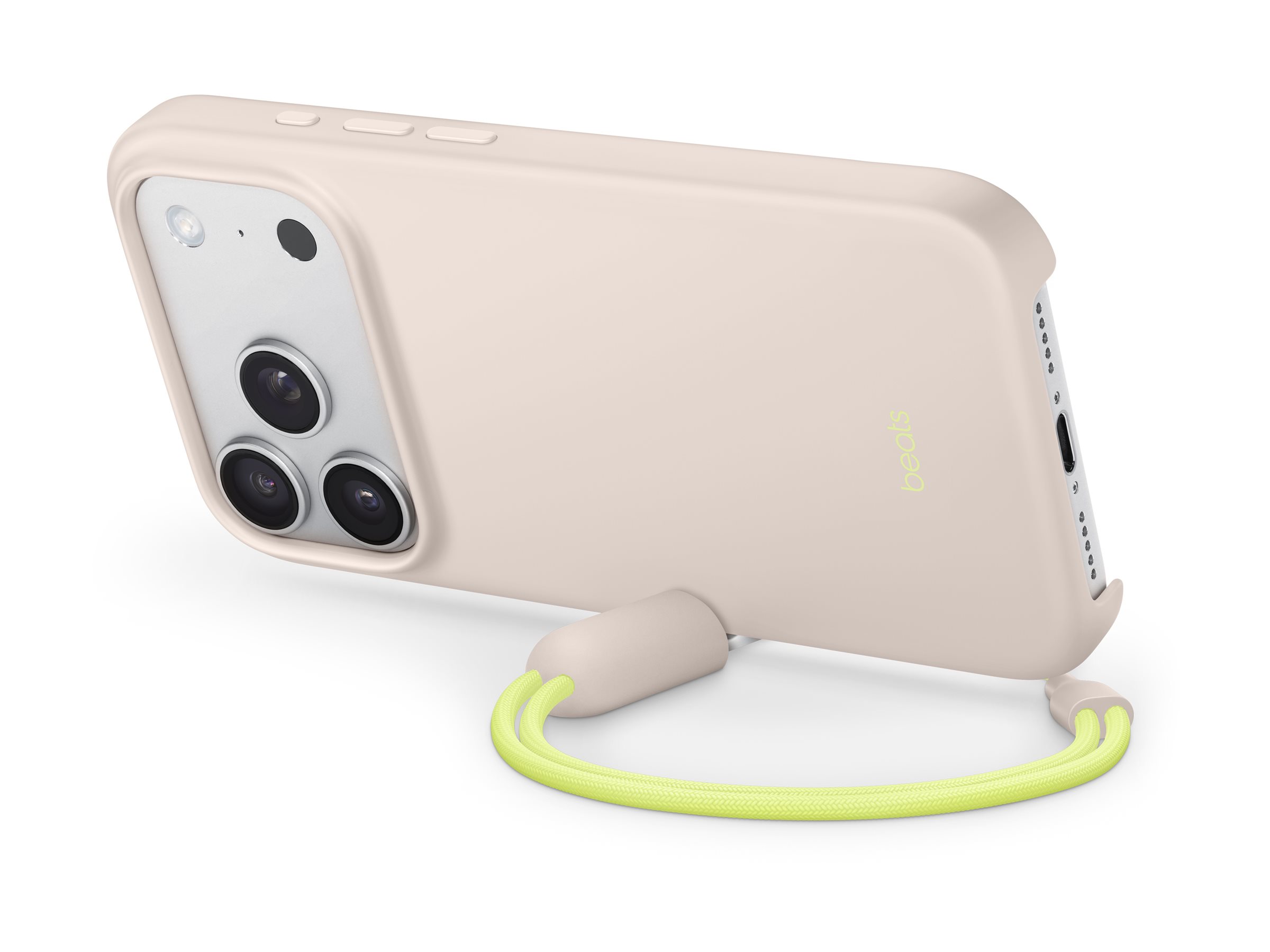 Apple iPhone 17 Pro Kickstand Case with MagSafe and Camera Control - Lime Stone - Apple