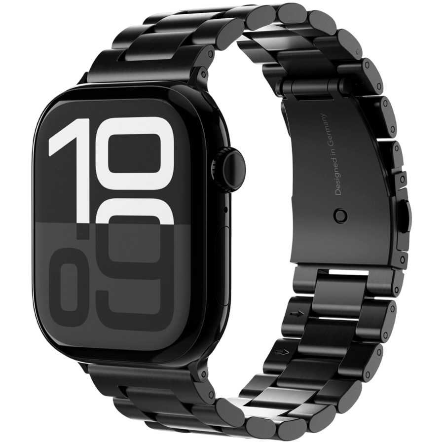 Link Bracelet 2 44, 45, 46, 49mm One Size, Black