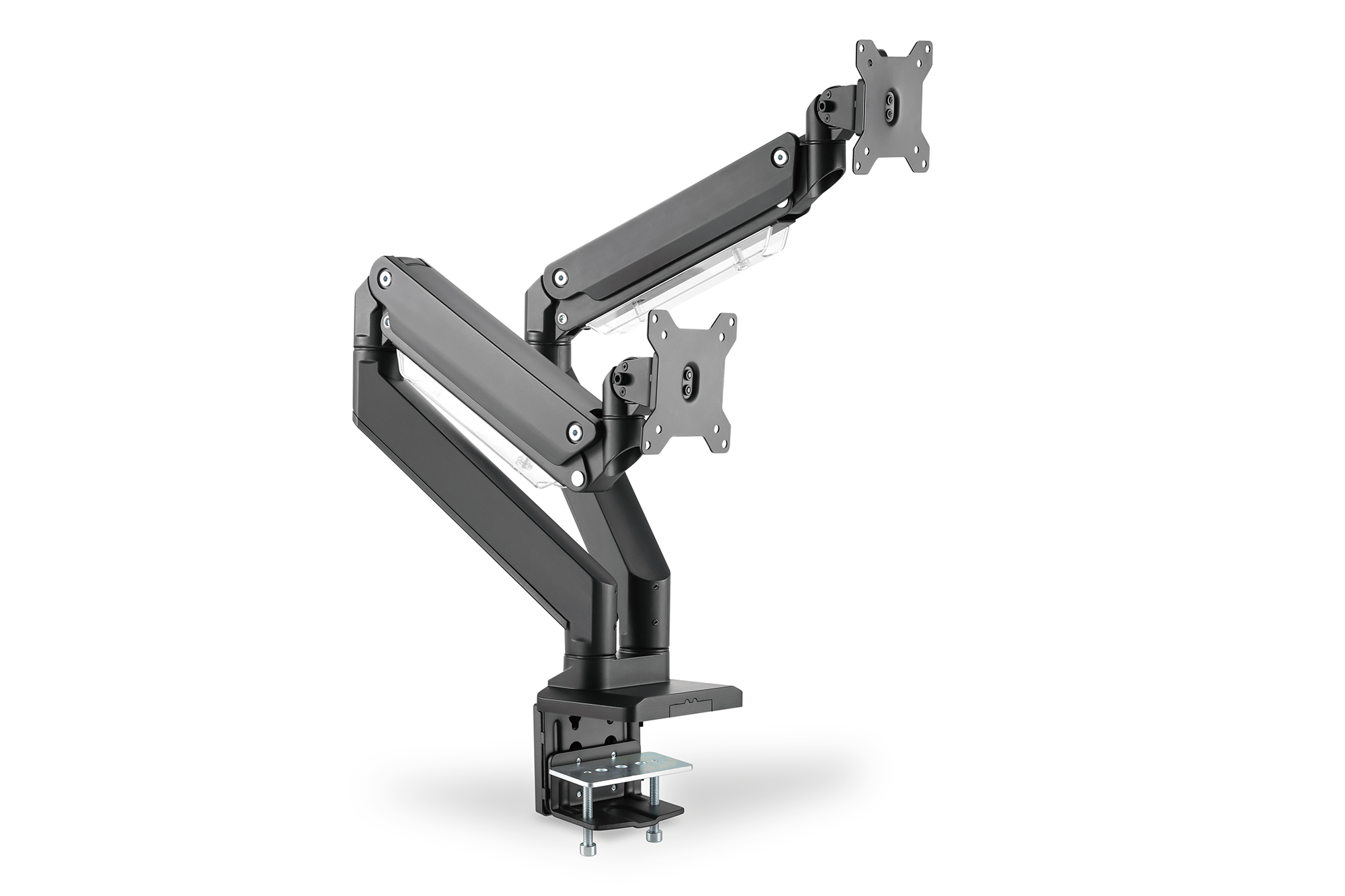 Digitus Desk Mount - DA-90427 - Adjustable Height, Rotate, Tilt, Swivel - 15-35 " - Maximum weight (capacity) 2x15 kg - Black